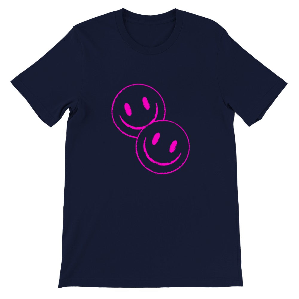 Artwork t-shirt - Cyprus Punk Style Smiley - Premium Unisex T-shirt