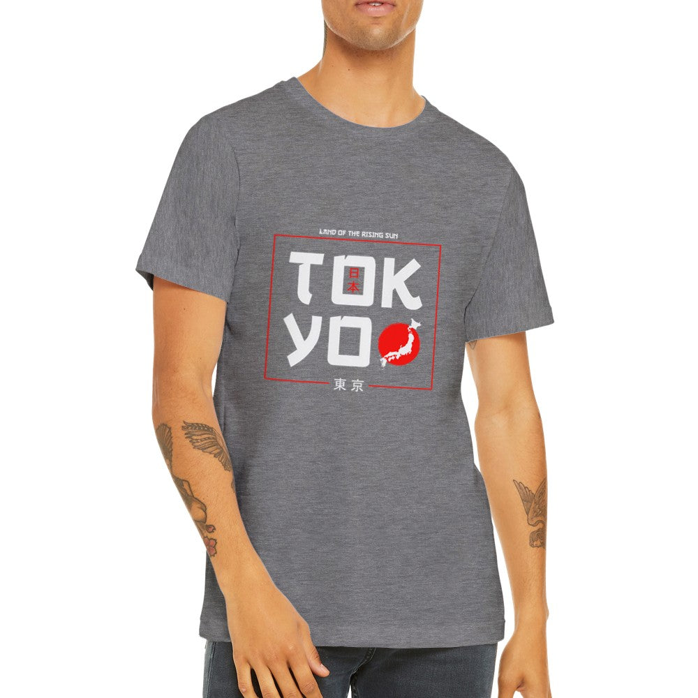 Quote T-Shirts - Japan Tokyo Country artwork Premium Unisex T-shirt