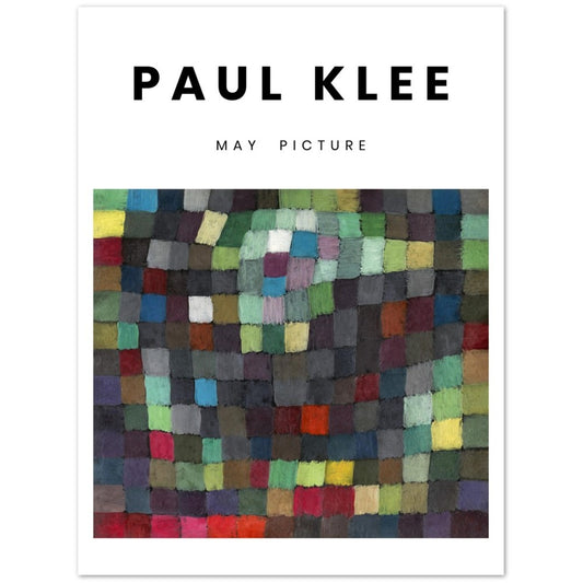 Poster – Paul Klee – Mai Abstract (1925) Original aus dem MET Museum