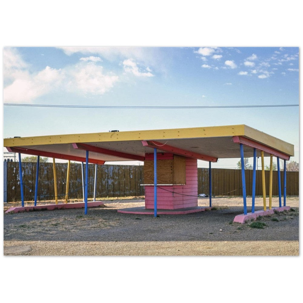 Plakat Sunset Drive-In, Amarillo, Texas (1977) fotografi af John Margolies