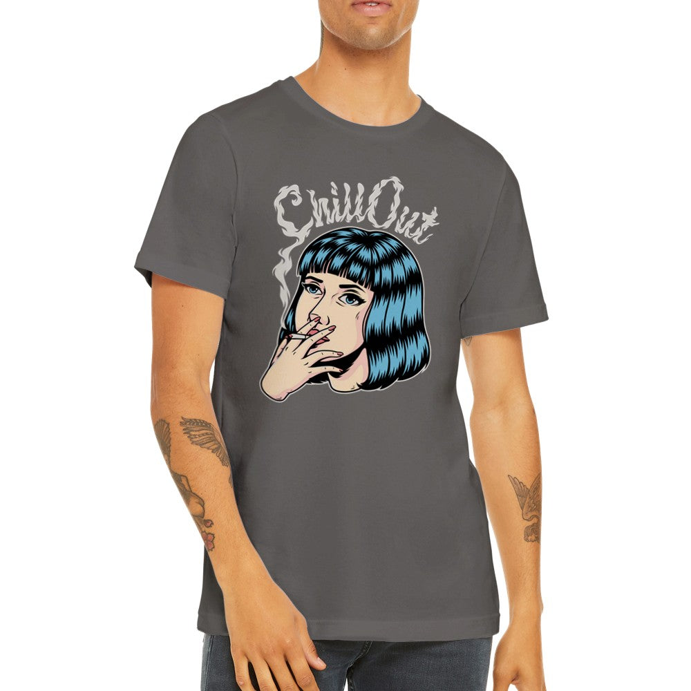 Fun T-Shirts - Chill Out Artwork - Premium Unisex T-shirt