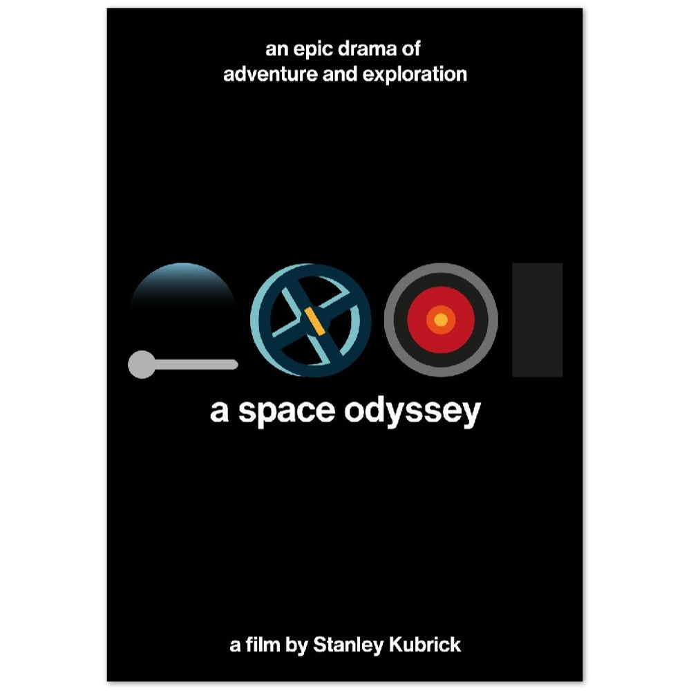 Movie Poster - A Space Odyssey Artwork Poster