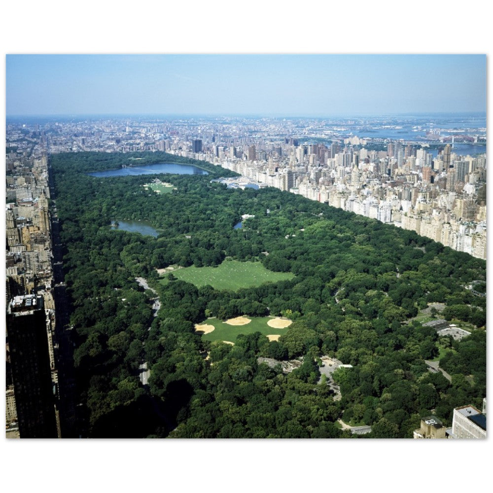 Poster – New Yorker Luftaufnahme des Central Park von Carol M. Highsmith – hochwertiges mattes Papier