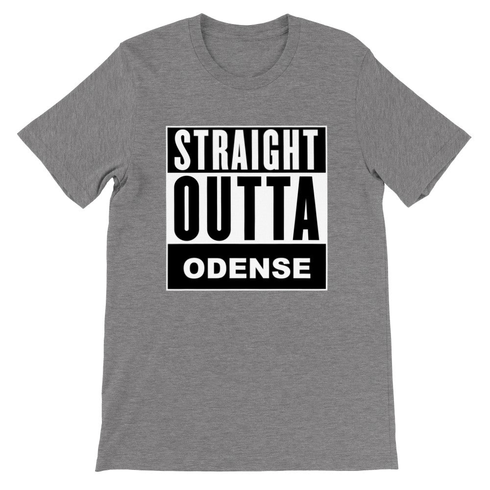 Sjove By T-shirts - Straight Outta Odense - Premium Unisex T-shirt