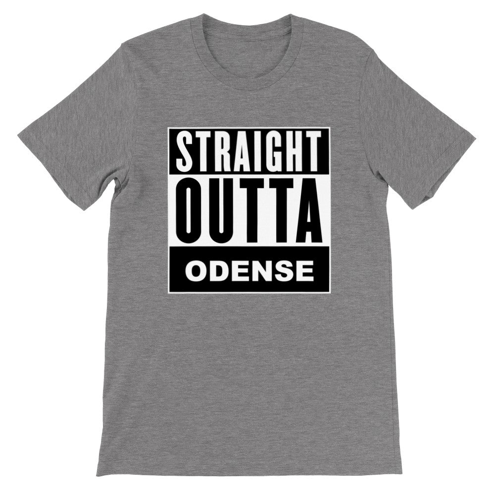 Jove By T-shirts - Straight Outta Odense - Premium Unisex T-shirt