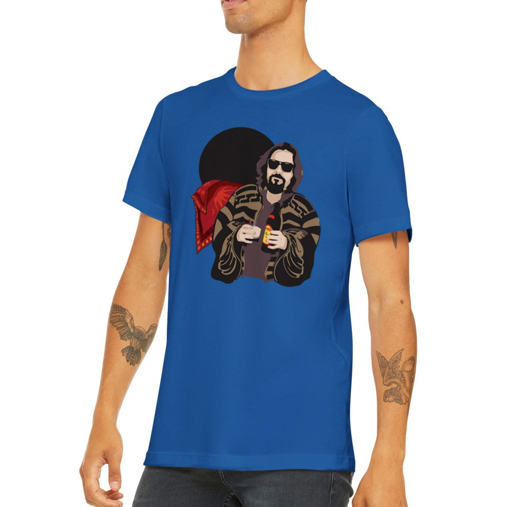 T-Shirt - Lebowski Artwork - Kahluha Milk - Premium-Unisex-T-Shirt