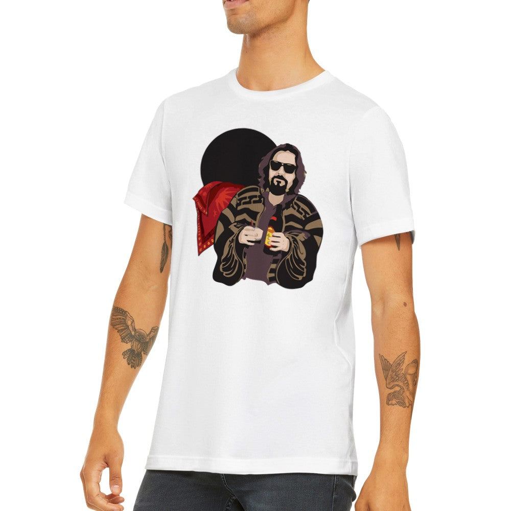 T-Shirt - Lebowski Artwork - Kahluha Milk - Premium-Unisex-T-Shirt