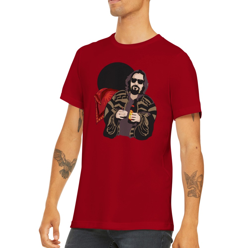 T-Shirt - Lebowski Artwork - Kahluha Milk - Premium-Unisex-T-Shirt