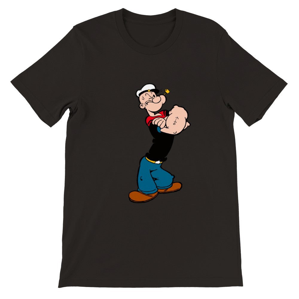 Artwork T-shirt - The Popeye Stand - Premium Unisex Crewneck T-shirt