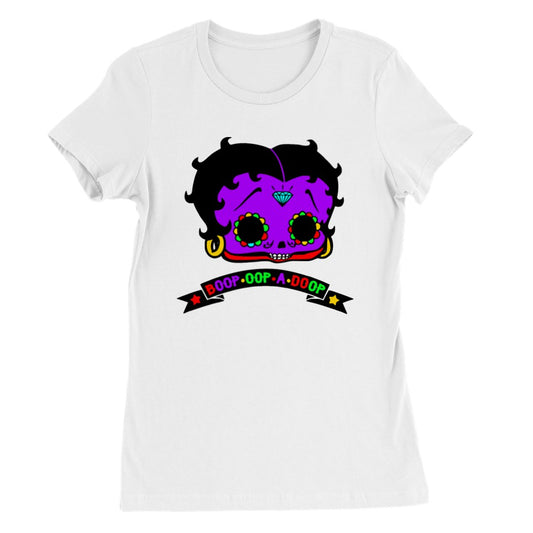 T-shirt - Betty Boop Zombie Not So Pretty Anymore Artwork - Premium Women's T-shirt