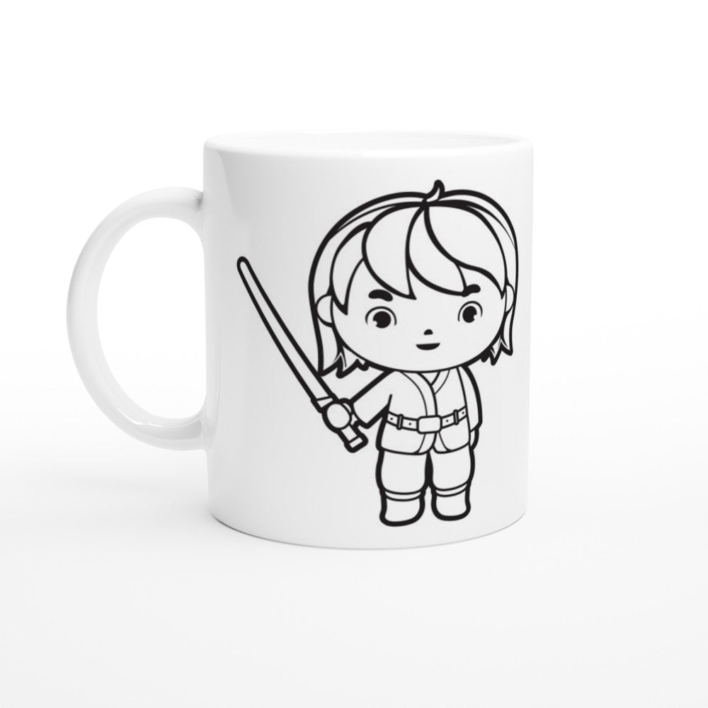 Cross Movie - Luke Skywalker Kid Cartoon Artwork