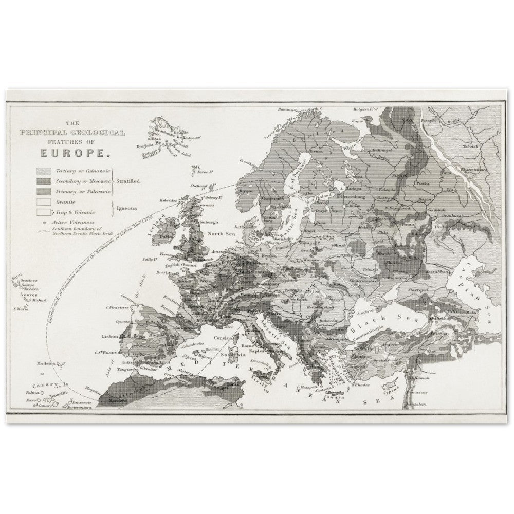 Plakat Eine Geschichte der Erde und der belebten Natur (1820) Oliver Goldsmith (1730-1774)