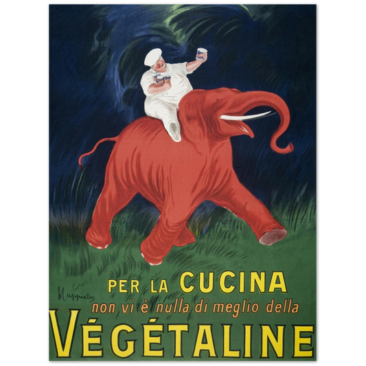 Poster Vegetaline (1910) high resolution print by Leonetto Cappiello