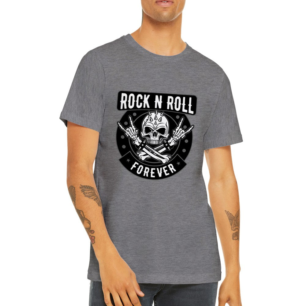 Musik-T-Shirts - Rock-and-Roll für immer Grafik