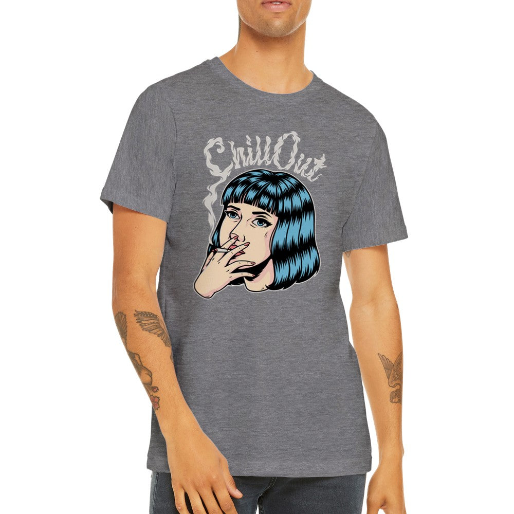 Fun T-Shirts - Chill Out Artwork - Premium Unisex T-shirt