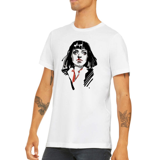 T-shirt - Fiction Artwork - Mia Wallace Premium Unisex T-shirt