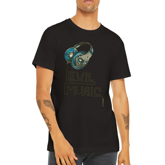 Artwork T-Shirts - Evil Music - Premium Unisex T-shirt