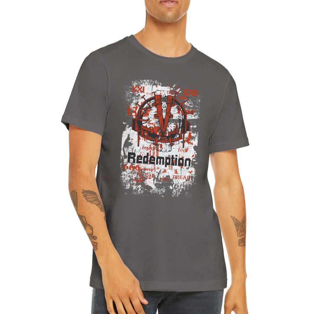 Artwork T-shirts - The Red Dread Redemption - Premium Unisex T-shirt