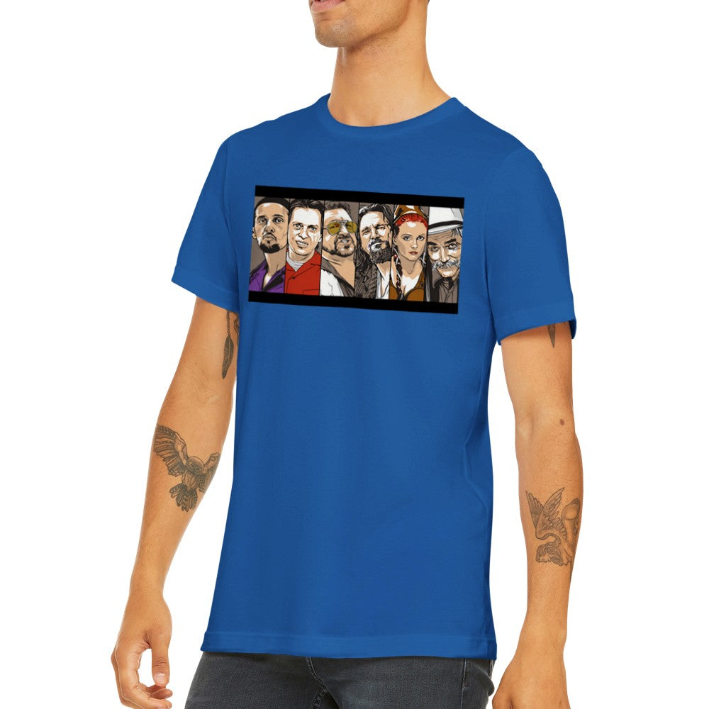 T-shirt - Lebowski Artwork - The Cast Premium Unisex T-shirt