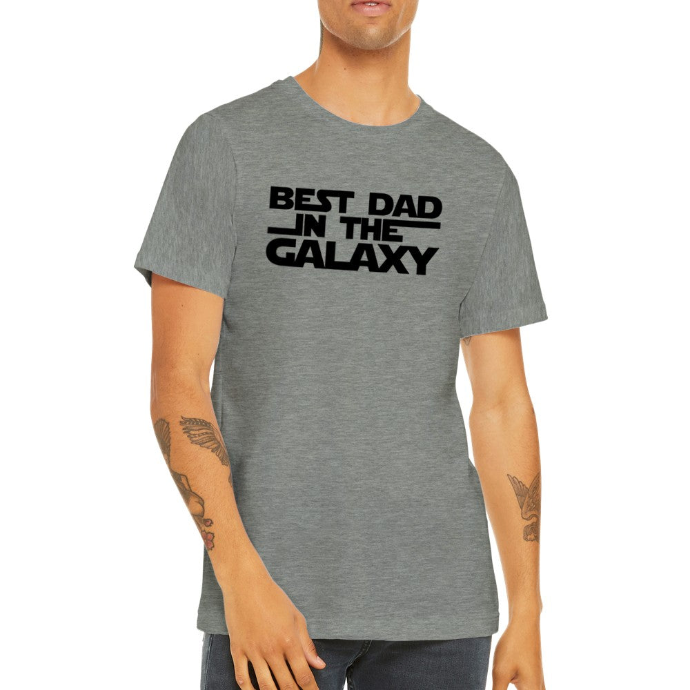 Far T-shirts - Best Dad In The Galaxy Text - Premium Unisex T-shirt