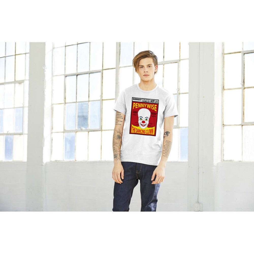 T-shirt - Clown Artwork - The Dancing Clown Premium Unisex T-shirt