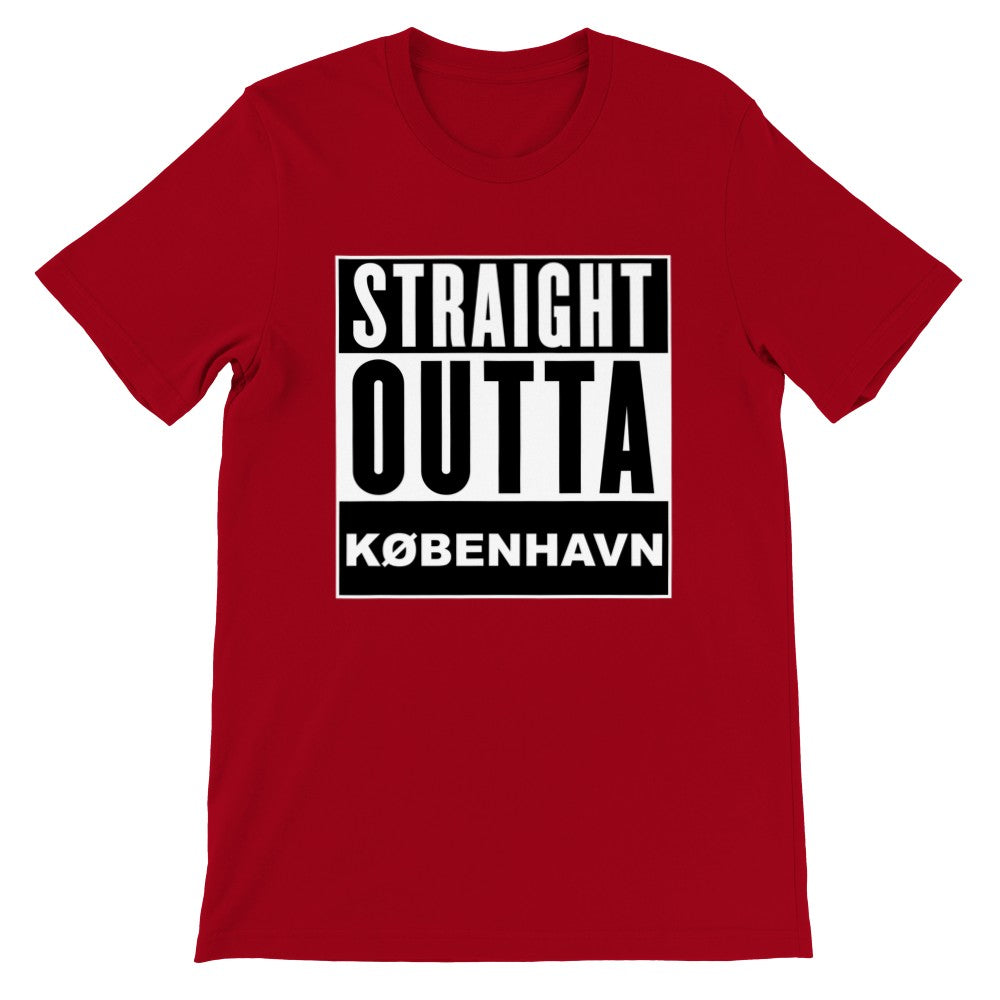 Jove By T-shirts - Straight Outta Copenhagen - Premium Unisex T-shirt