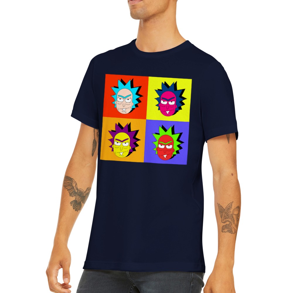 T-shirt - Rick Artwork - Andy and Rick Premium Unisex T-shirt