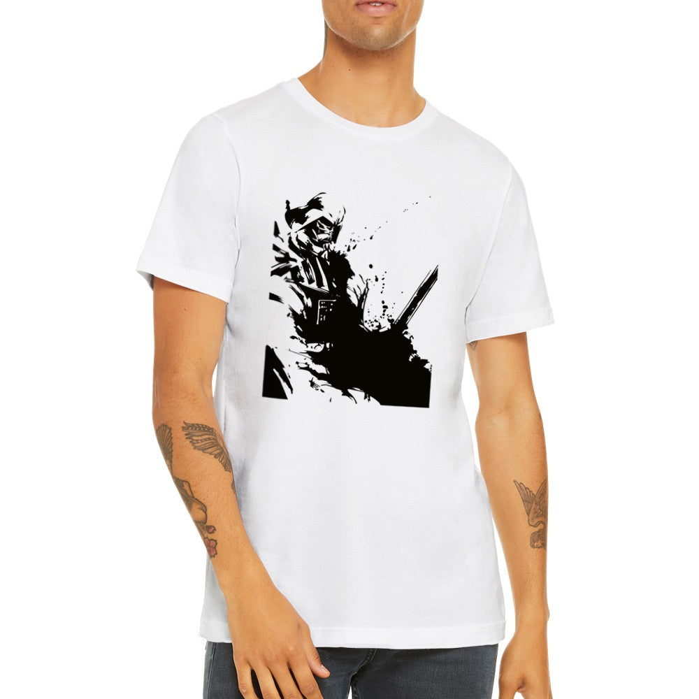 T-Shirt - Vader Artwork - Verzerrtes Artwork Premium Unisex T-Shirt