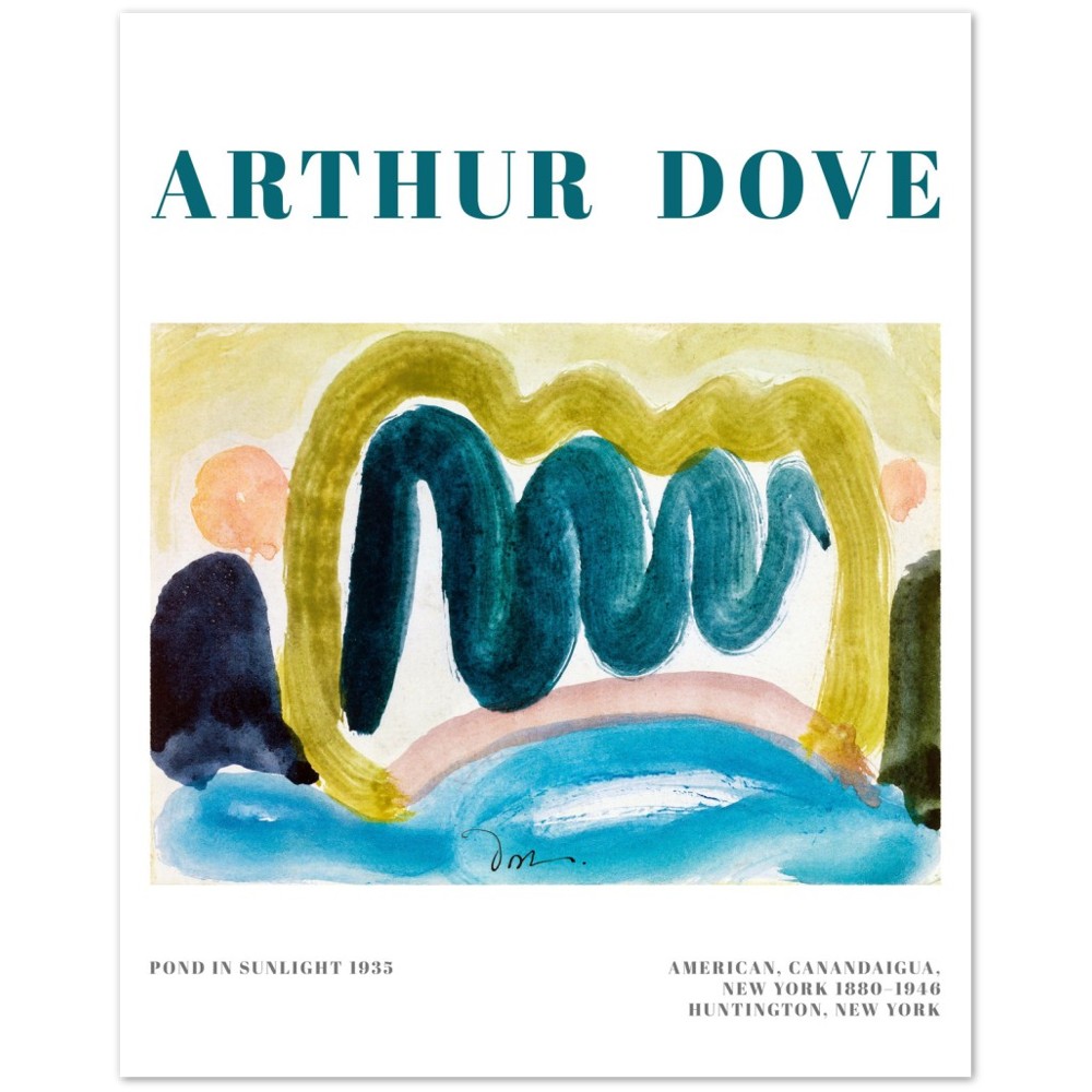 Poster - Arthur Dove - Pond in Sunlight - Vintage Modernism