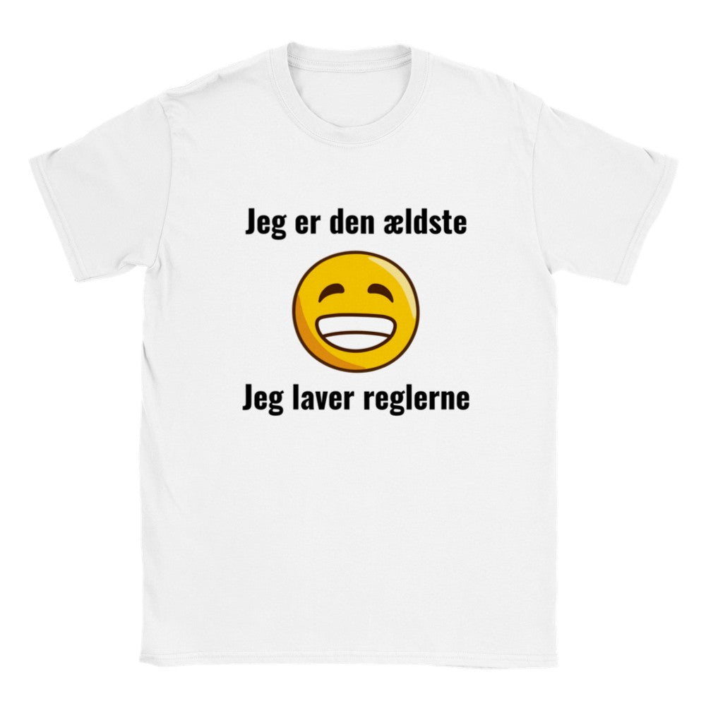 Lustige Kinder T-Shirts - Ich bin der Älteste, ich mache die Regeln - Kinder T-Shirt