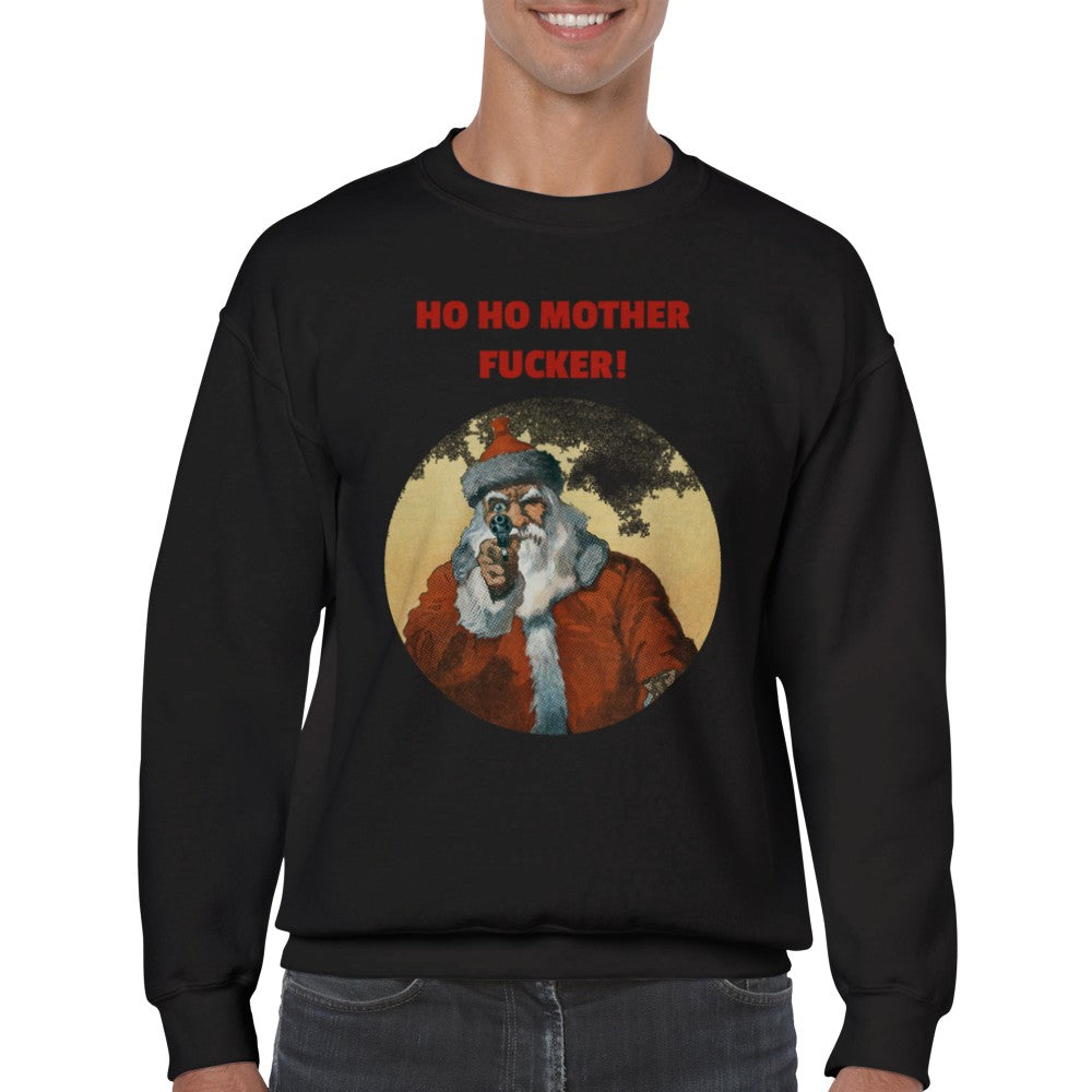 Sweatshirt - Bad or Good Santa - Klassisches Unisex-Sweatshirt mit Rundhalsausschnitt