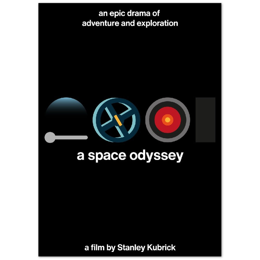 Movie Poster - A Space Odyssey Artwork Poster