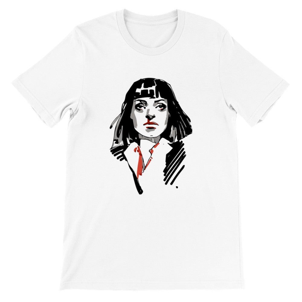 T-shirt - Fiction Artwork - Mia Wallace Premium Unisex T-shirt