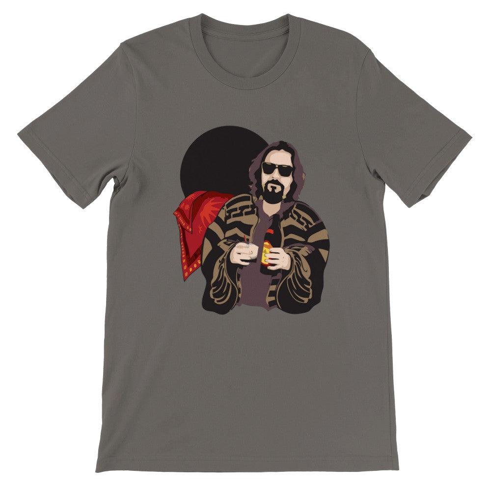 T-Shirt - Lebowski Artwork - Kahluha Milk - Premium-Unisex-T-Shirt