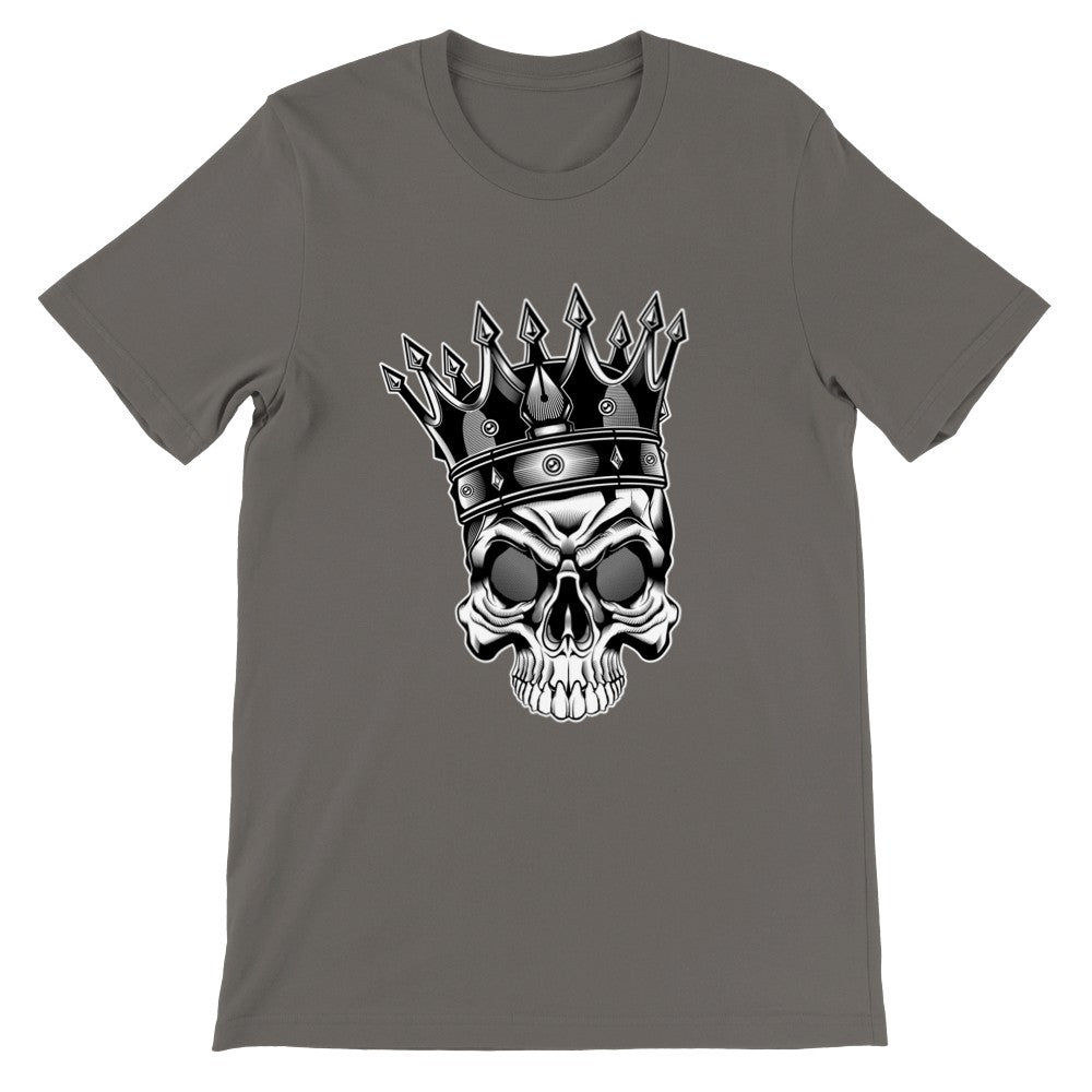 Citat T-shirts - King Of Skulls Premium Unisex T-shirt