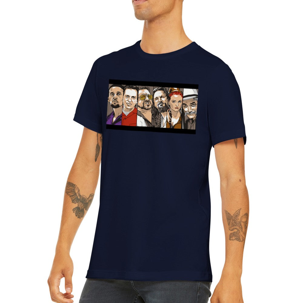 T-Shirt - Lebowski Artwork - The Cast Premium Unisex T-Shirt