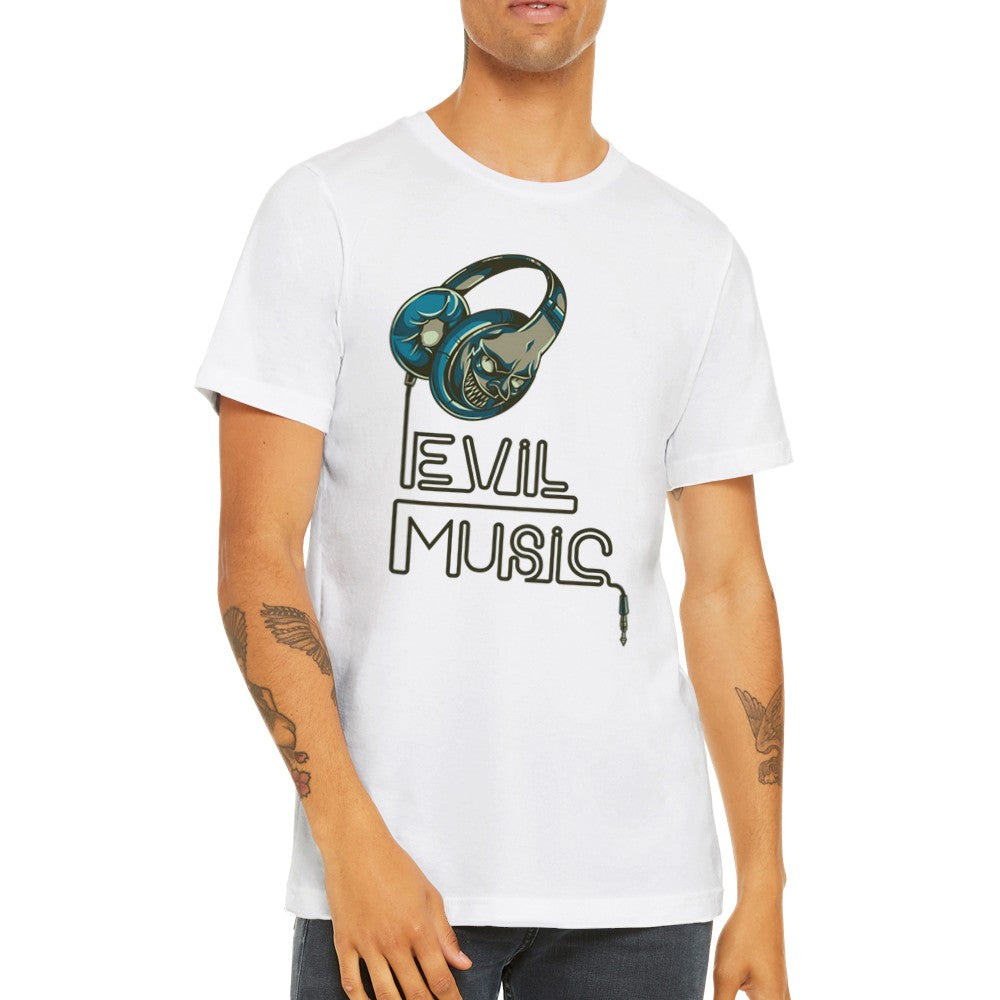 Artwork T-Shirts - Evil Music - Premium Unisex T-shirt