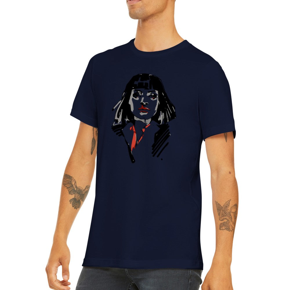 T-shirt - Fiction Artwork - Mia Wallace Premium Unisex T-shirt