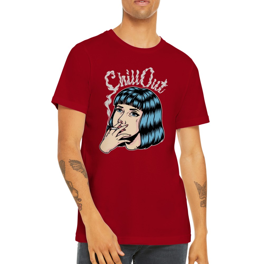 Lustige T-Shirts - Chill Out Artwork - Premium Unisex T-Shirt