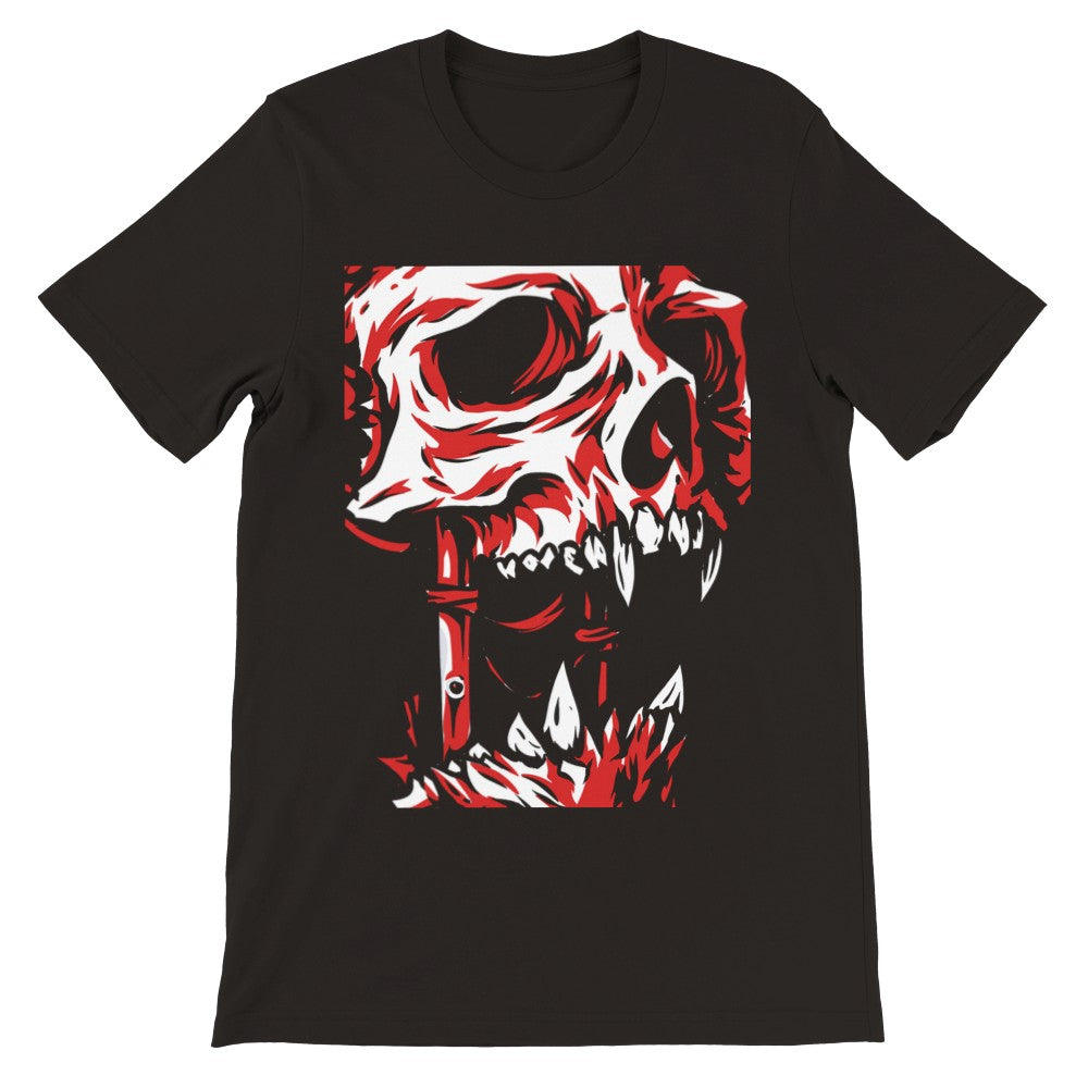Artwork T-Shirts - The Broken Skull Artwork - Premium Unisex T-shirt