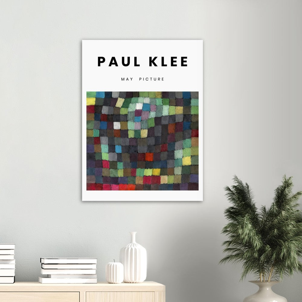 Poster – Paul Klee – Mai Abstract (1925) Original aus dem MET Museum