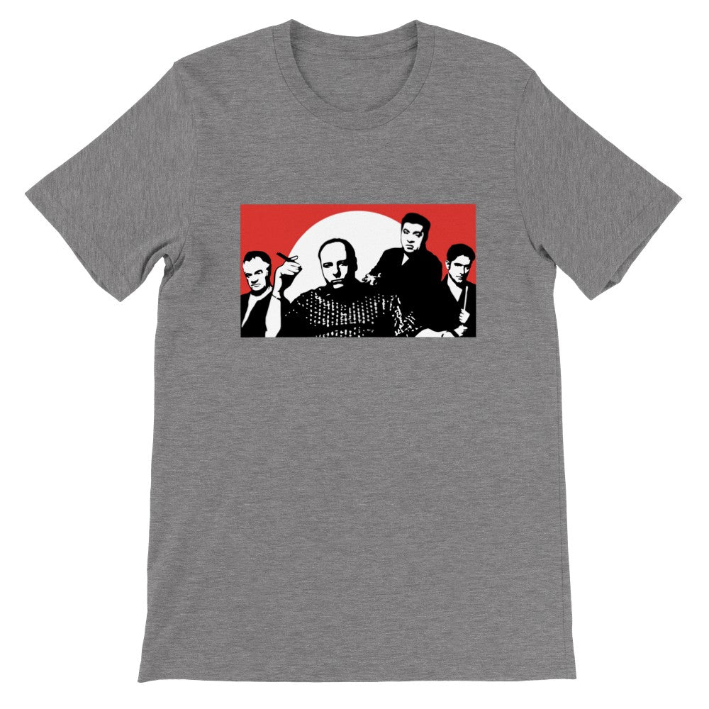 T-shirt -Mobster Gangsta Artwork - The Family Premium Unisex Crewneck T-shirt