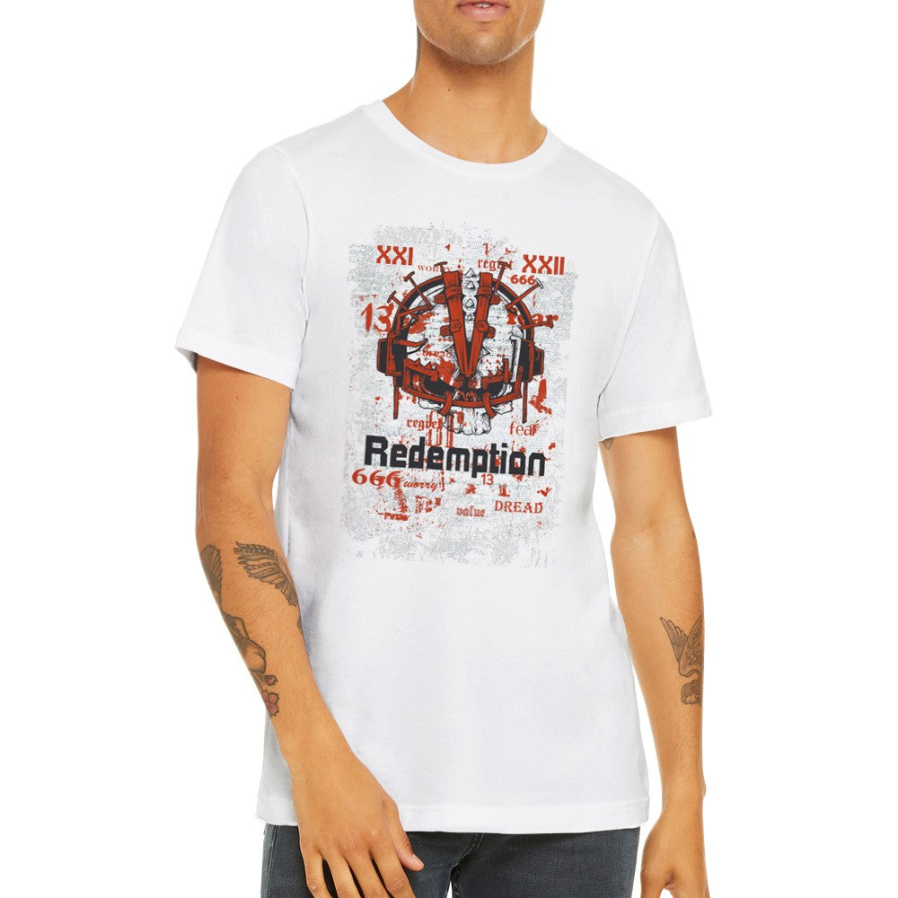 Grafik-T-Shirts - The Red Dread Redemption - Premium-Unisex-T-Shirt 