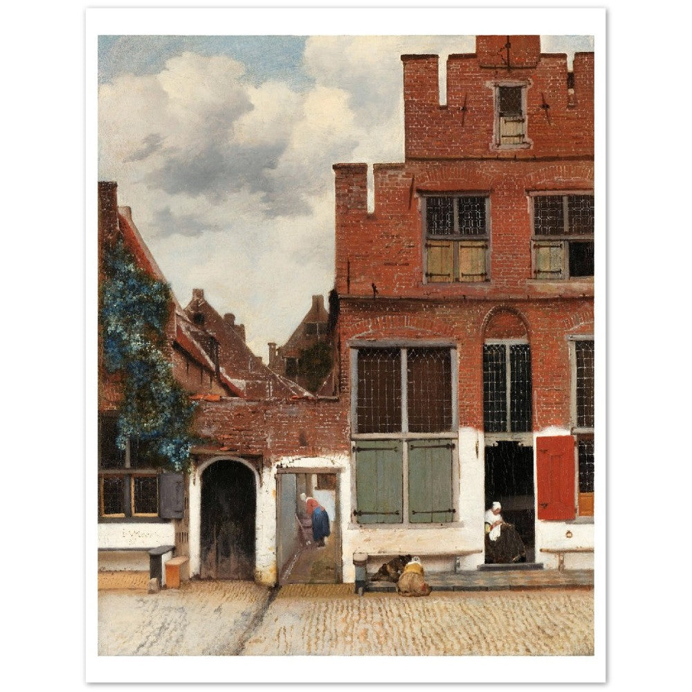 Poster - Vermeer - The Little Street (1658) Poster