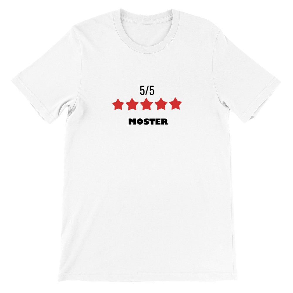 Lustige T-Shirts - 5-Sterne-Tante - Premium-Unisex-T-Shirt 