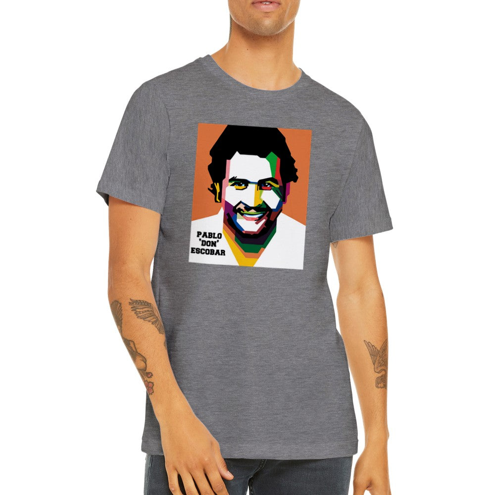 T-shirt Med Print - Escobar Artwork - Don Escobar Premium Unisex T-shirt