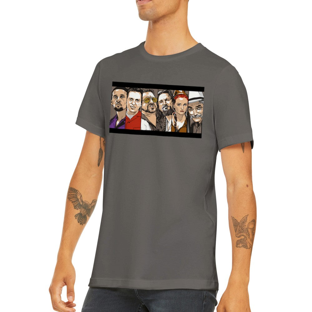 T-Shirt - Lebowski Artwork - The Cast Premium Unisex T-Shirt