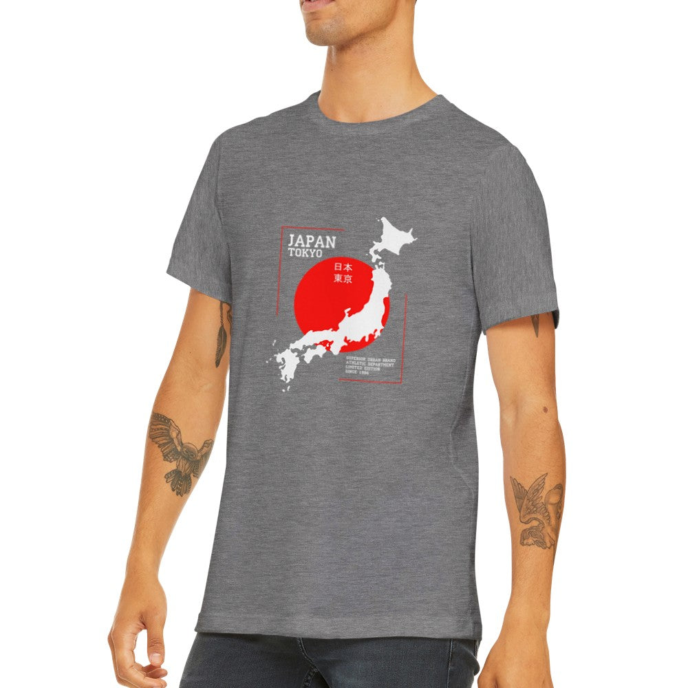 Zitat-T-Shirts - Japan Country Artwork Premium Unisex T-Shirt