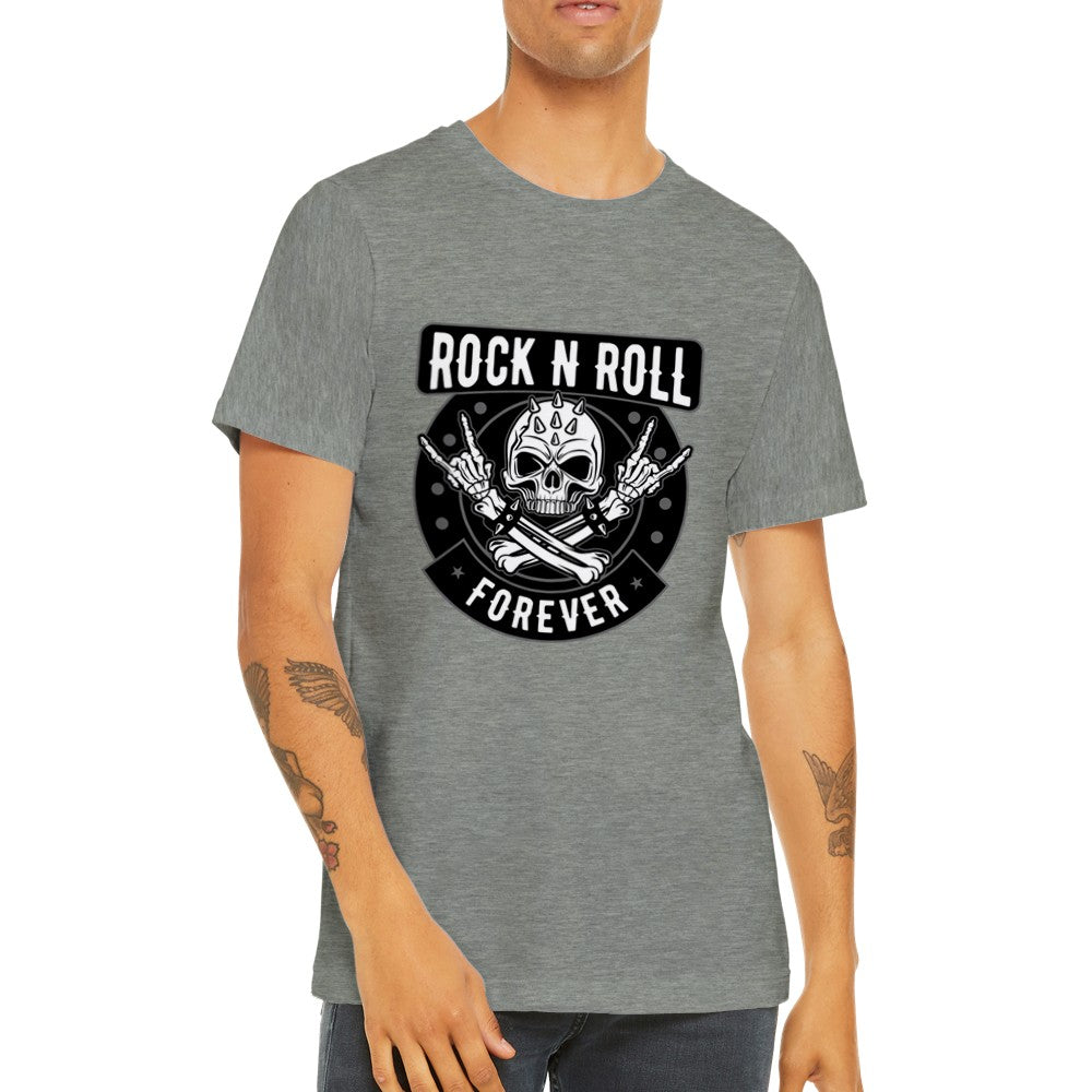 Musik-T-Shirts - Rock-and-Roll für immer Grafik