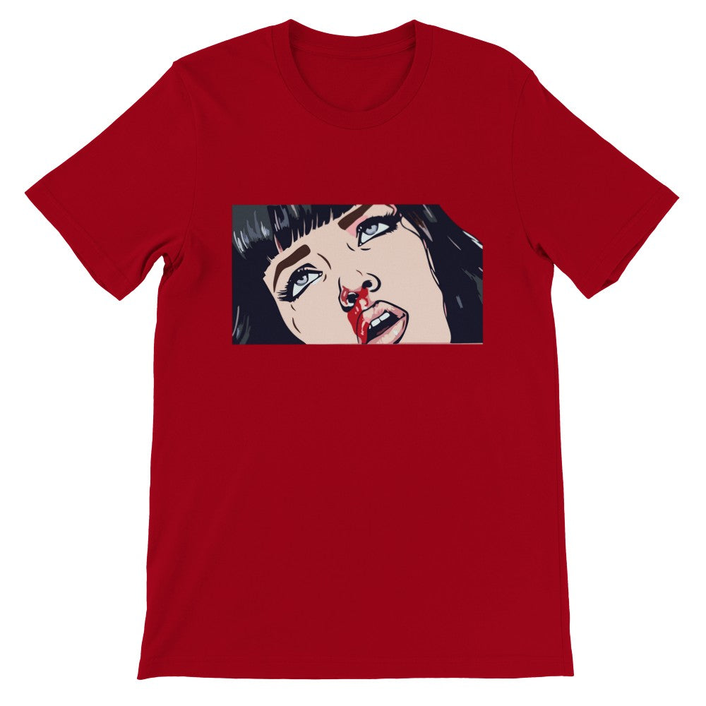 T-Shirt - Fiction Artwork - Mia Nose Bleed Premium Unisex T-Shirt